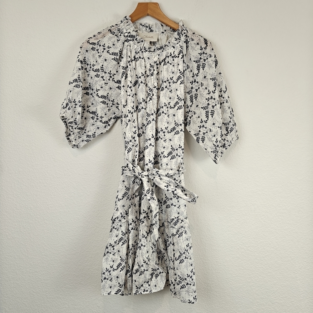 Cleobella NWOT Nevah Floral Puff Sleeve Mini Dress In Killarney Print Sz Small - Picture 8 of 16